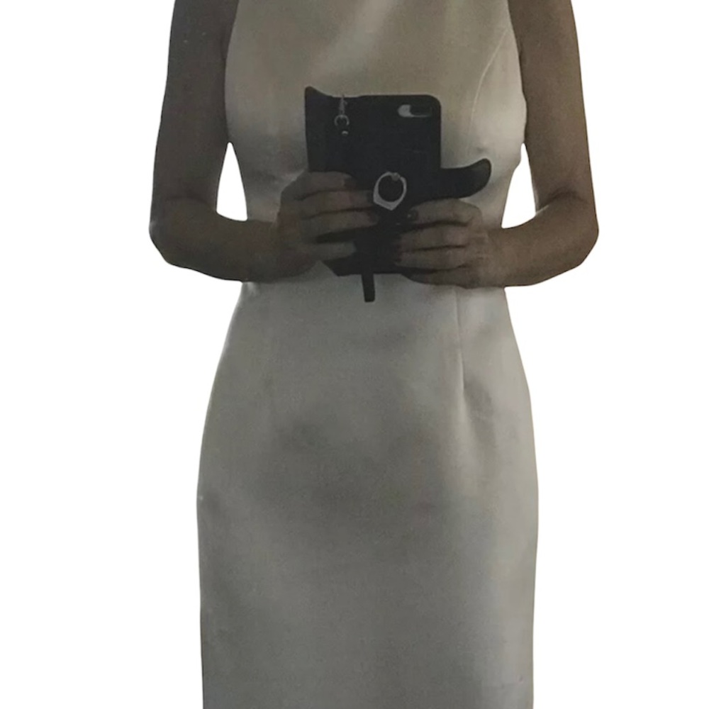 WEDDING DRESS NORDSTROM IVORY W/BEAUTIFUL OPEN BAC